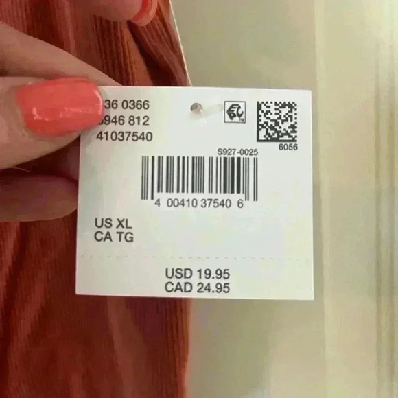 NWT American Eagle XL Rust Tank - Picture 7 of 8